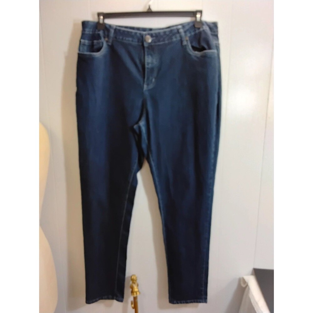 Avenue Denim Jeans Size !8A Skinny